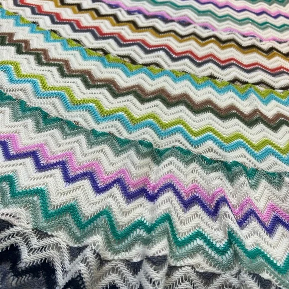 Y2K Rainbow Wavy Mesh Skirt • Size Medium/28-34” waist 💌🌈 - Picture 8 of 9